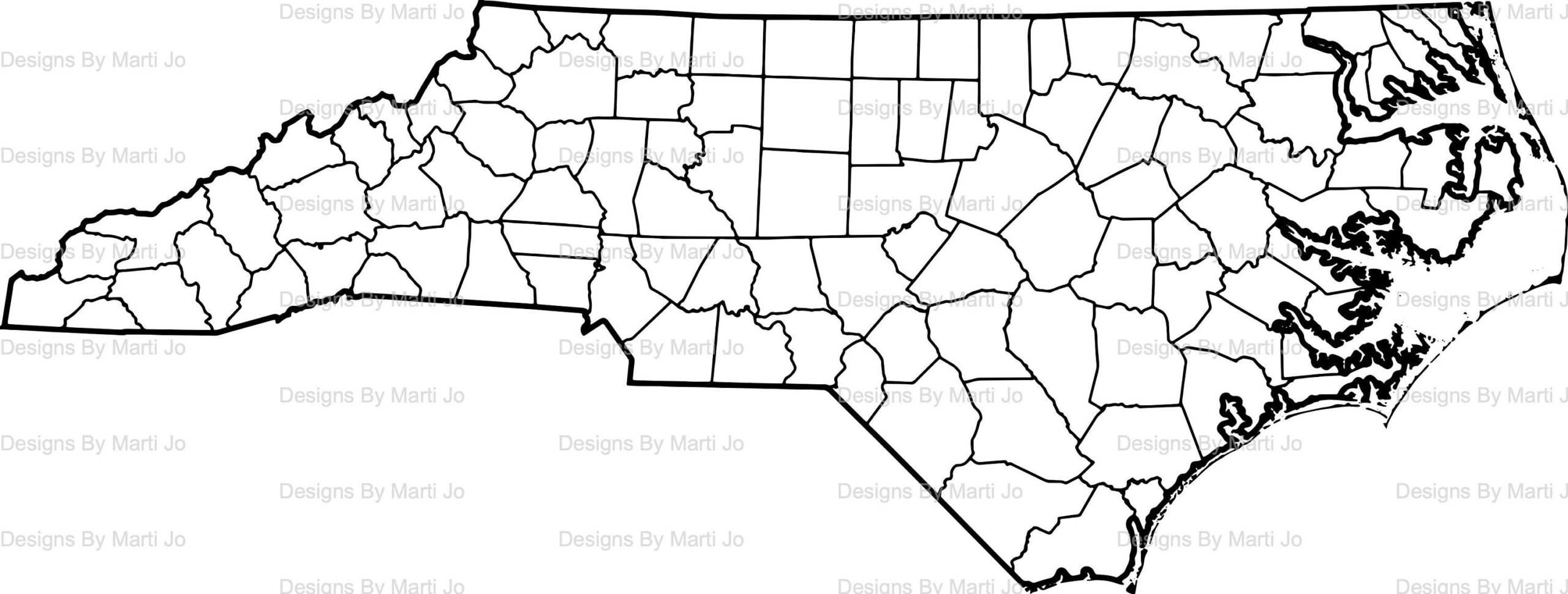 Printable North Carolina Map Printable NC County Map Digital Download PDF MAP33 Etsy Printable North Carolina Map Printable NC County Map Digital Download PDF MAP33 Etsy