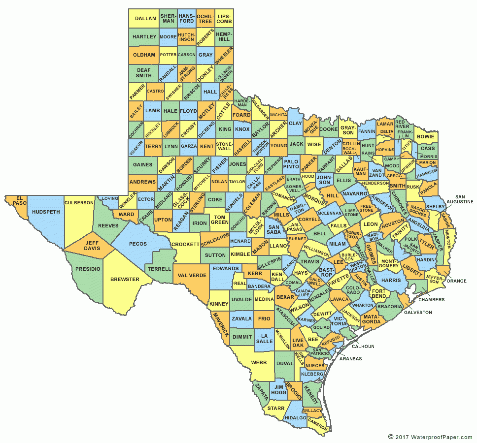 Printable Texas Maps State Outline County Cities Printable Texas Maps State Outline County Cities