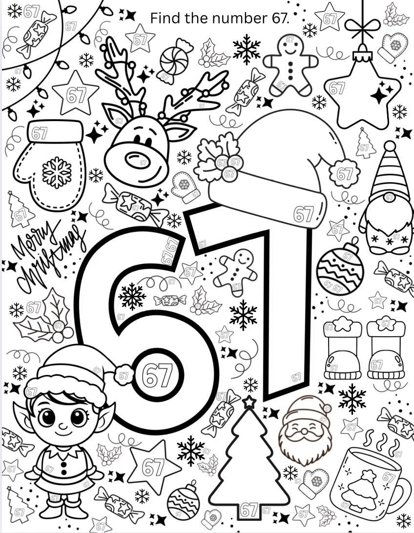67 coloring page 67 coloring page