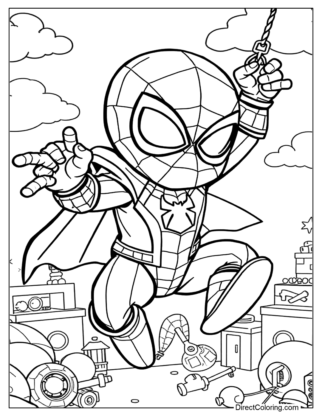 Spiderman Coloring Pages Free PDF To Download And Print Spiderman Coloring Pages Free PDF To Download And Print