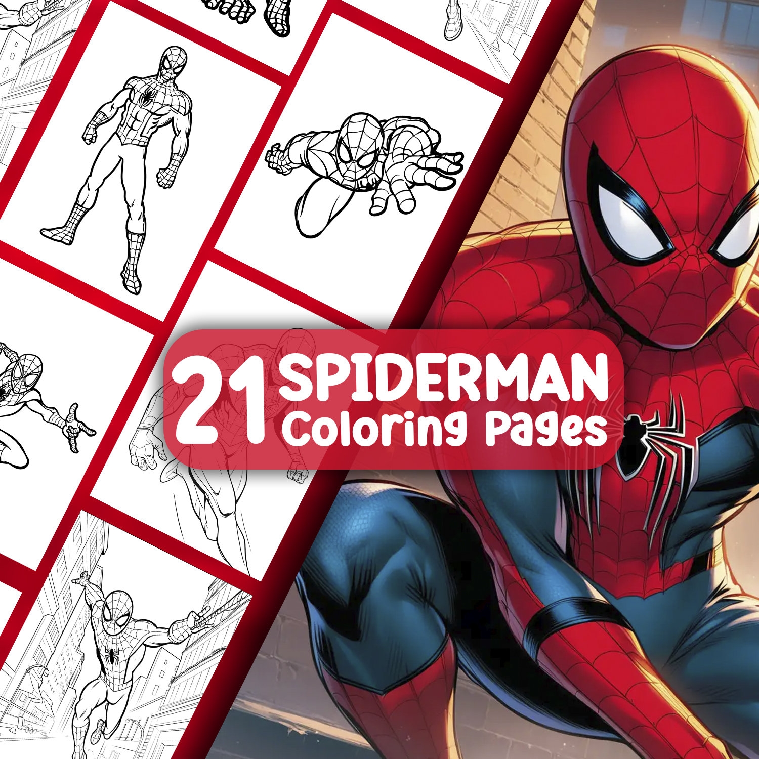 spiderman color pages spiderman color pages