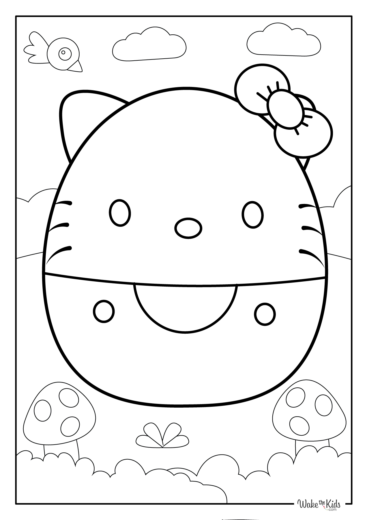 squishmallow coloring pages