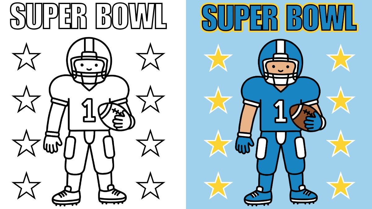 football coloring pages