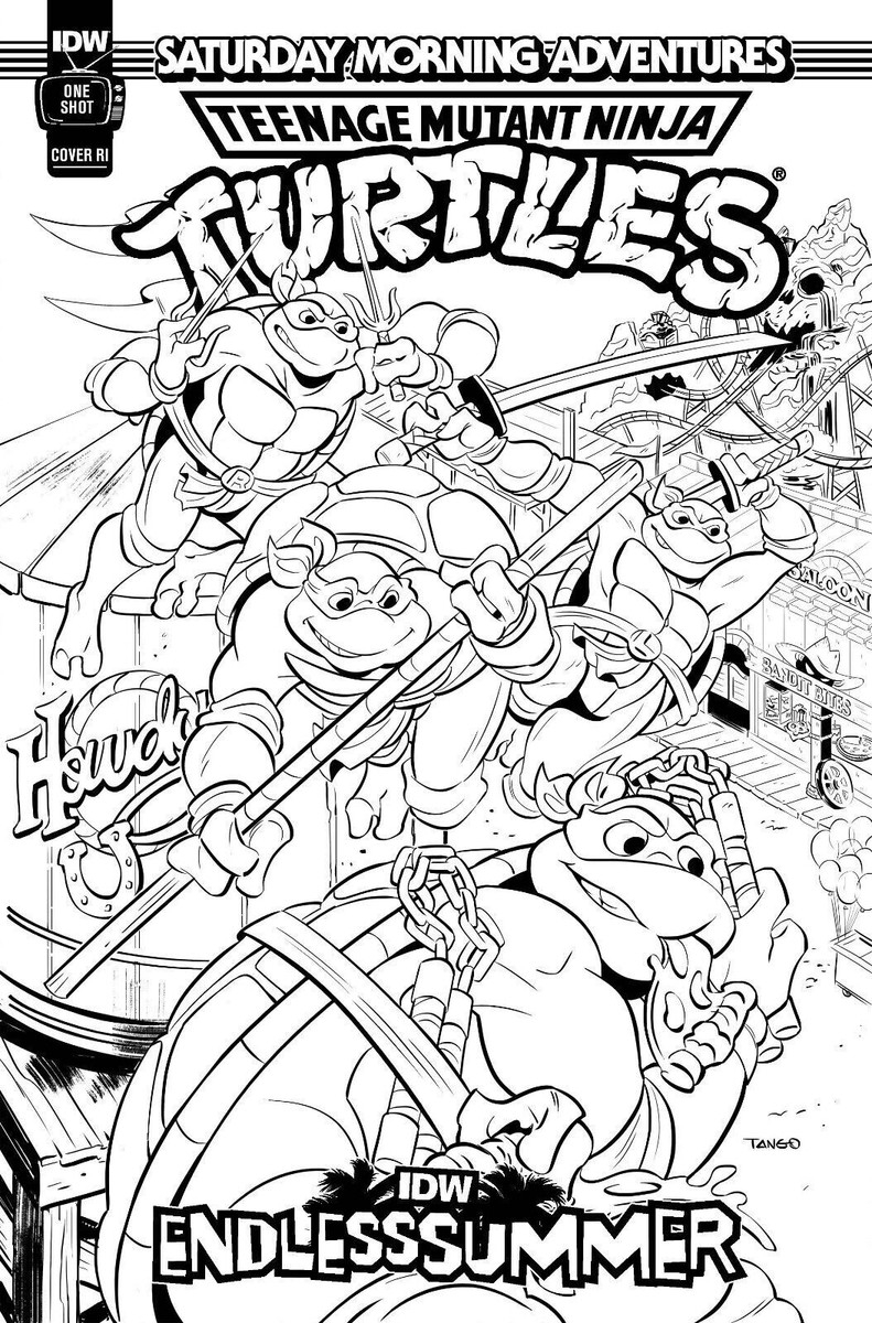 TEENAGE MUTANT NINJA TURTLES ENDLESS SUMMER 1 10 COLORING BOOK VARIANT IDW COMIC EBay TEENAGE MUTANT NINJA TURTLES ENDLESS SUMMER 1 10 COLORING BOOK VARIANT IDW COMIC EBay