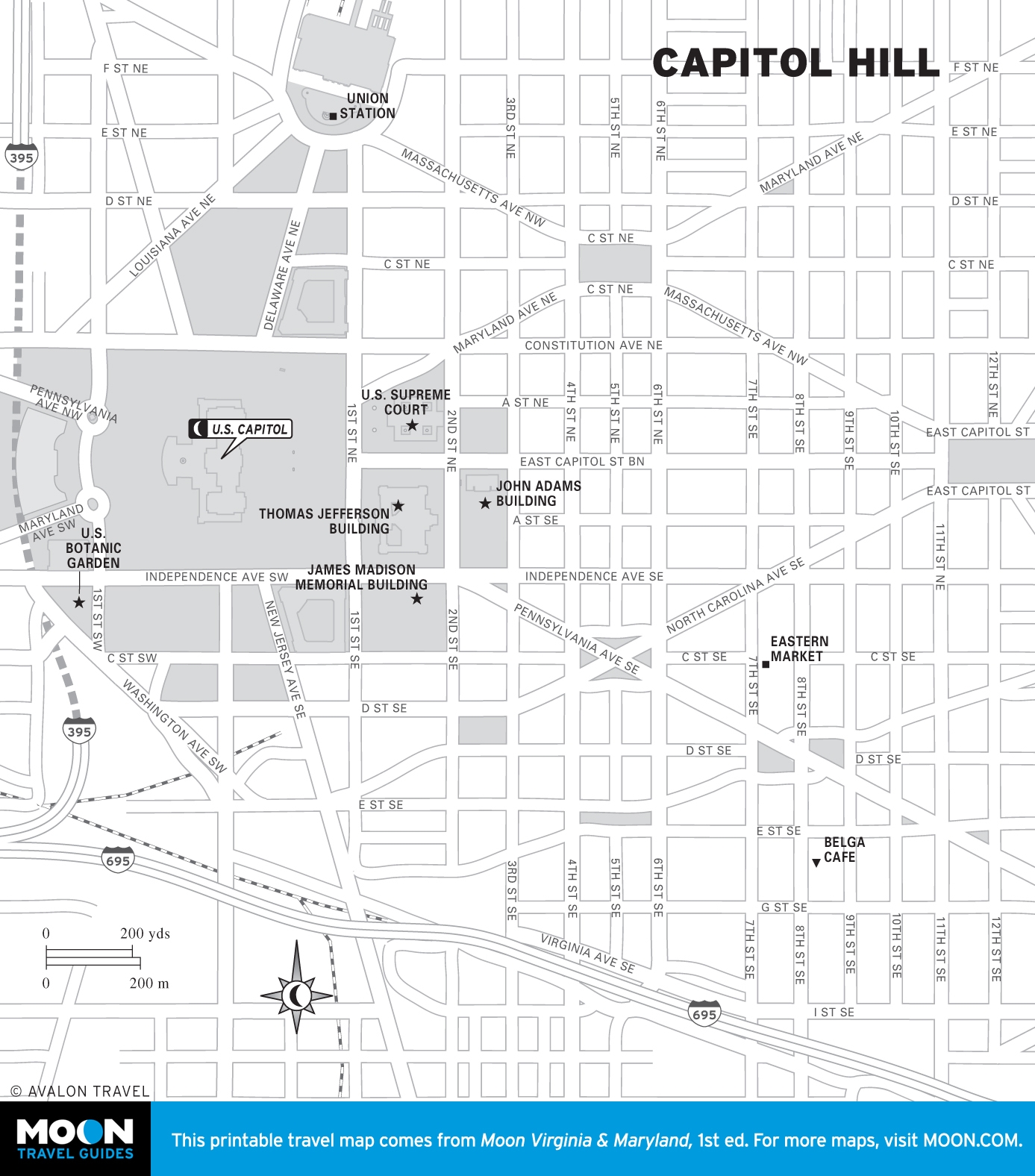 Washington DC Moon Travel Guides