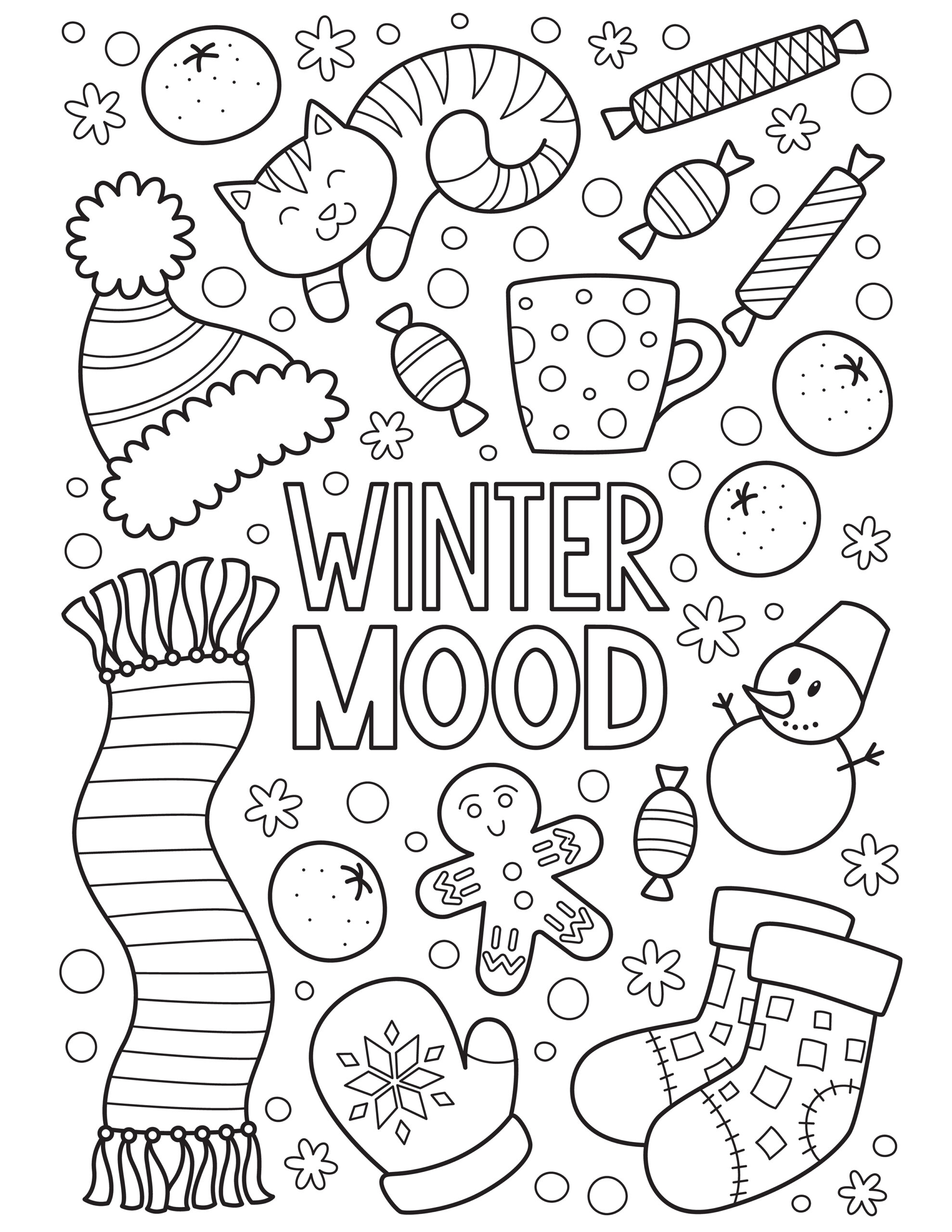 winter activities coloring pages winter activities coloring pages