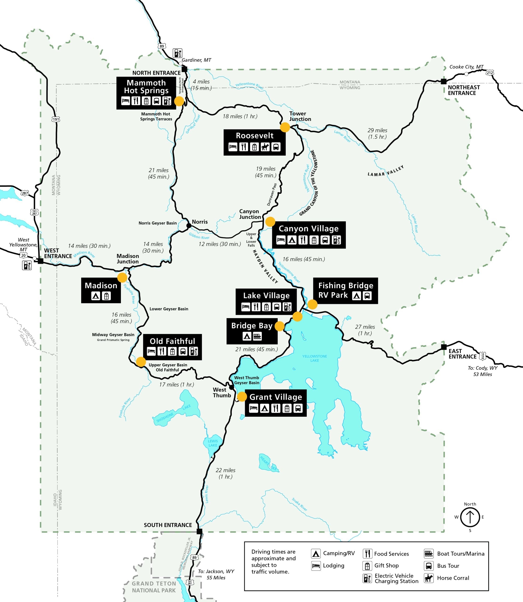Yellowstone Maps Guides Planning Tools Yellowstone Maps Guides Planning Tools